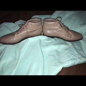 Leather Upper Balance Shoes